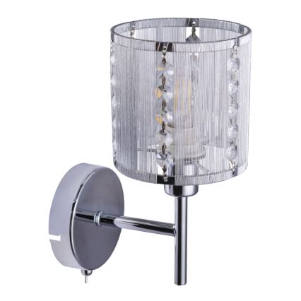 Globo - Applique 1xE14/40W/230V cromo opaco