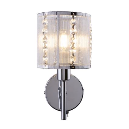 Globo - Applique 1xE14/40W/230V cromo opaco