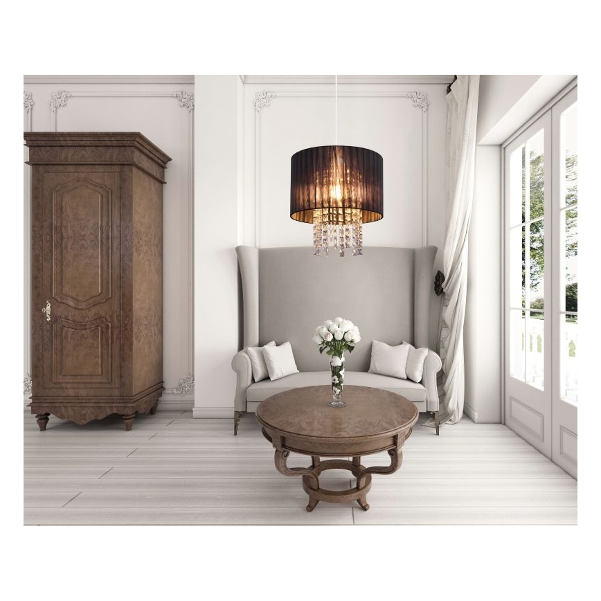Globo - Lampadario su filo 1xE27/60W/230V