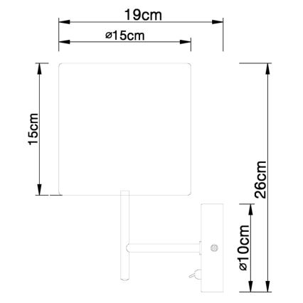 Globo - Kronleuchter 3xE27/60W/230V