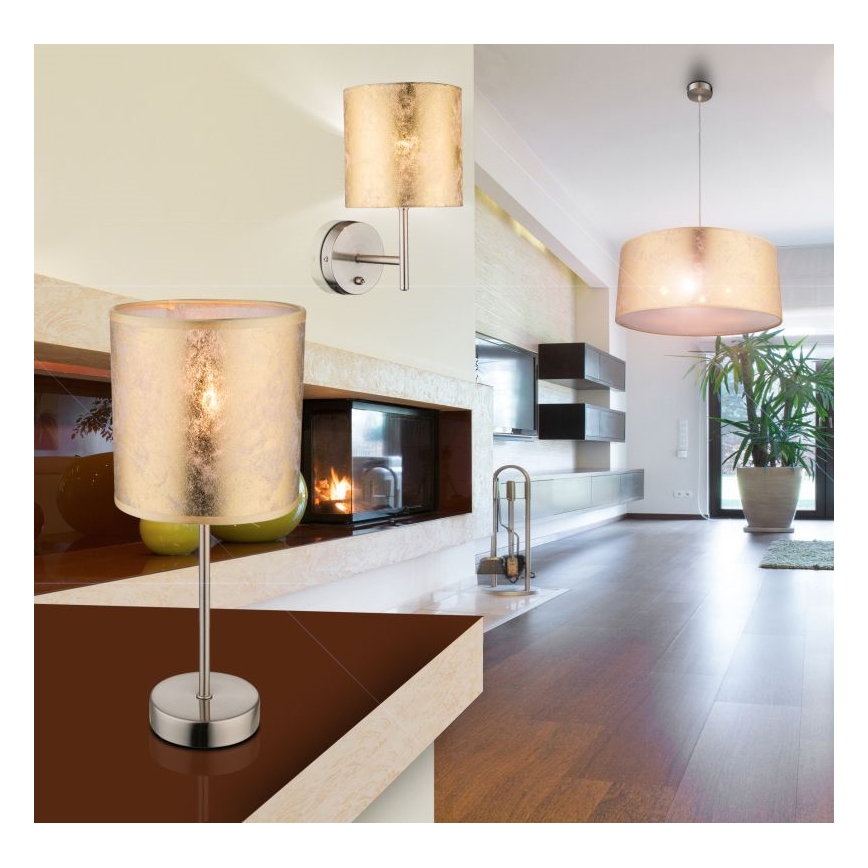 Globo 15187W - Applique murale AMY 1xE14/40W/230V