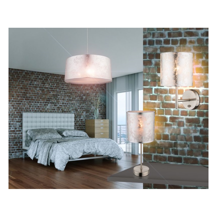 Globo 15188W - Applique murale AMY I 1xE14/40W/230V