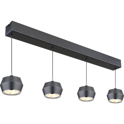 Globo - Lampadario LED a sospensione con filo 4xLED/6W/230V