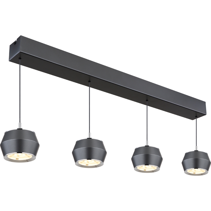 Globo - Lampadario LED a sospensione con filo 4xLED/6W/230V