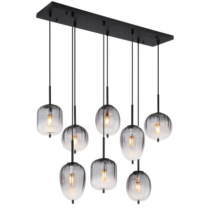 Globo - Lampadario a sospensione con filo 8xE14/40W/230V