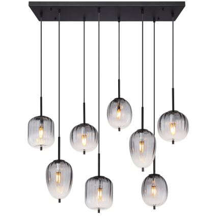 Globo - Lampadario a sospensione con filo 8xE14/40W/230V