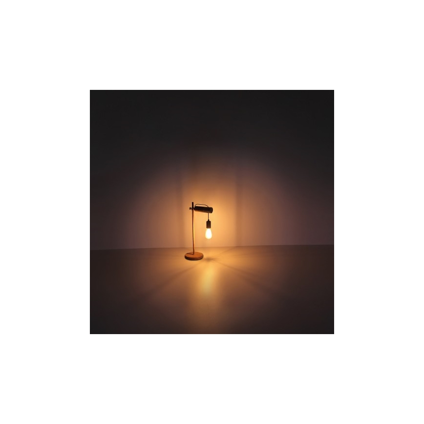 Globo - Lampe de table 1xE27/40W/230V peuplier