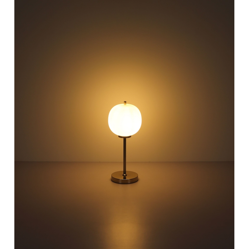 Globo - Lampada da tavolo 1xE14/40W/230V cromo opaco