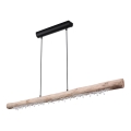 Globo 15354-20 - Lampadario dimmerabile a sospensione con cavo FELICITAS LED/25W/230V beige