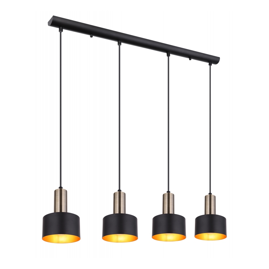 Globo - Lampadario a sospensione con filo 4xE27/40W/230V