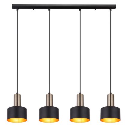 Globo - Lampadario a sospensione con filo 4xE27/40W/230V