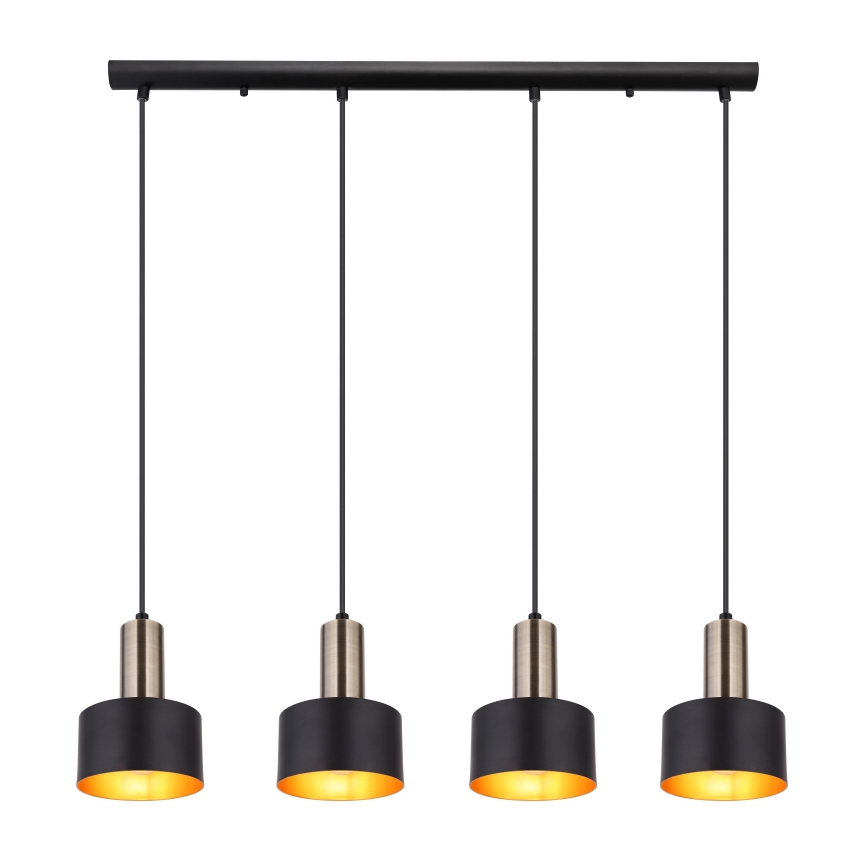 Globo - Lampadario a sospensione con filo 4xE27/40W/230V