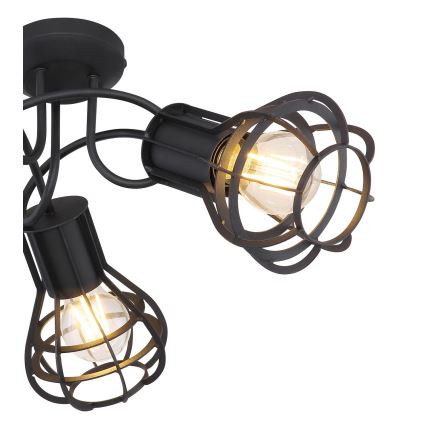 Globo - Lampada a soffitto con 3 punti luce E27/40W/230V