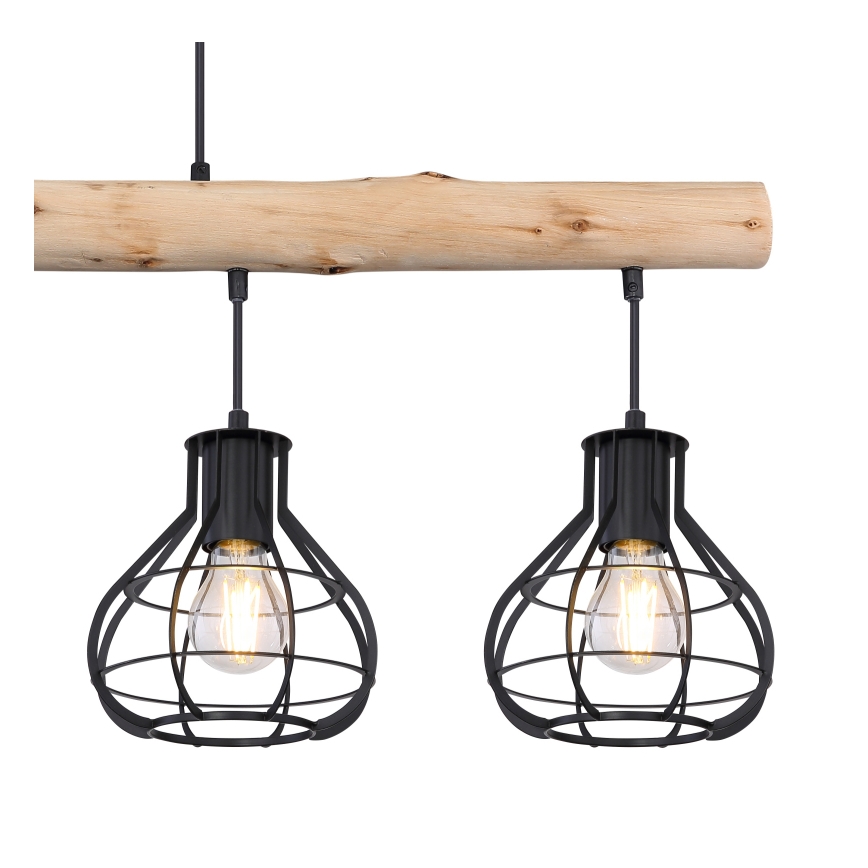 Globo - Lampadario a sospensione con filo 4xE27/60W/230V