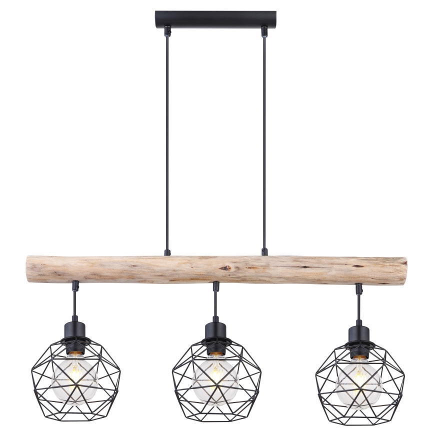 Globo - Suspension avec fil 3xE27/60W/230V