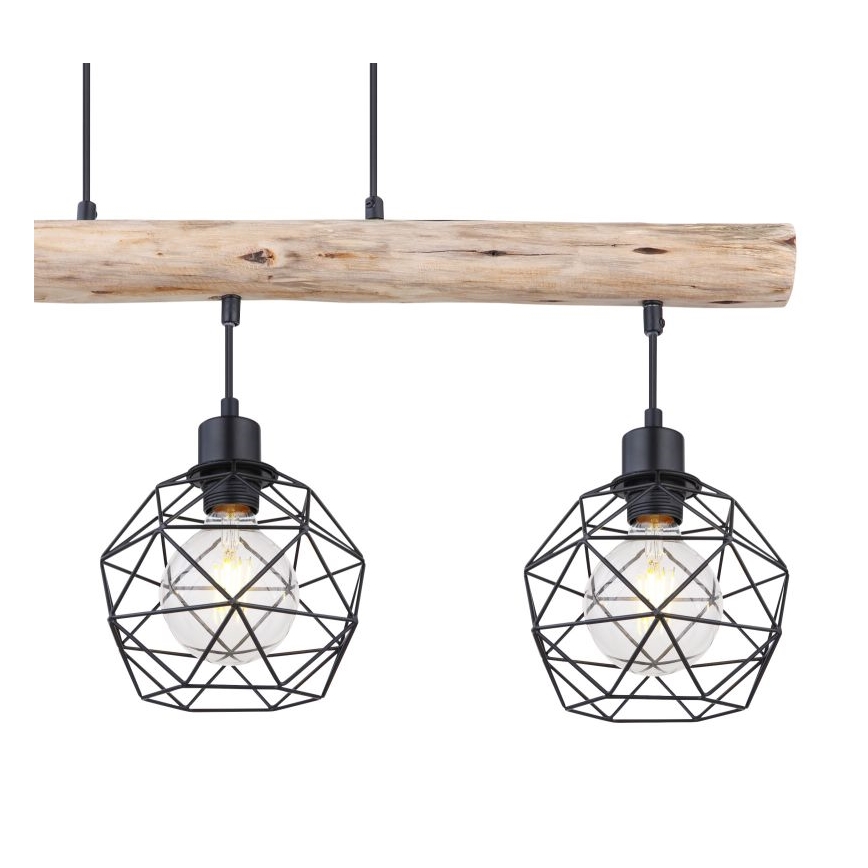Globo - Suspension avec fil 3xE27/60W/230V