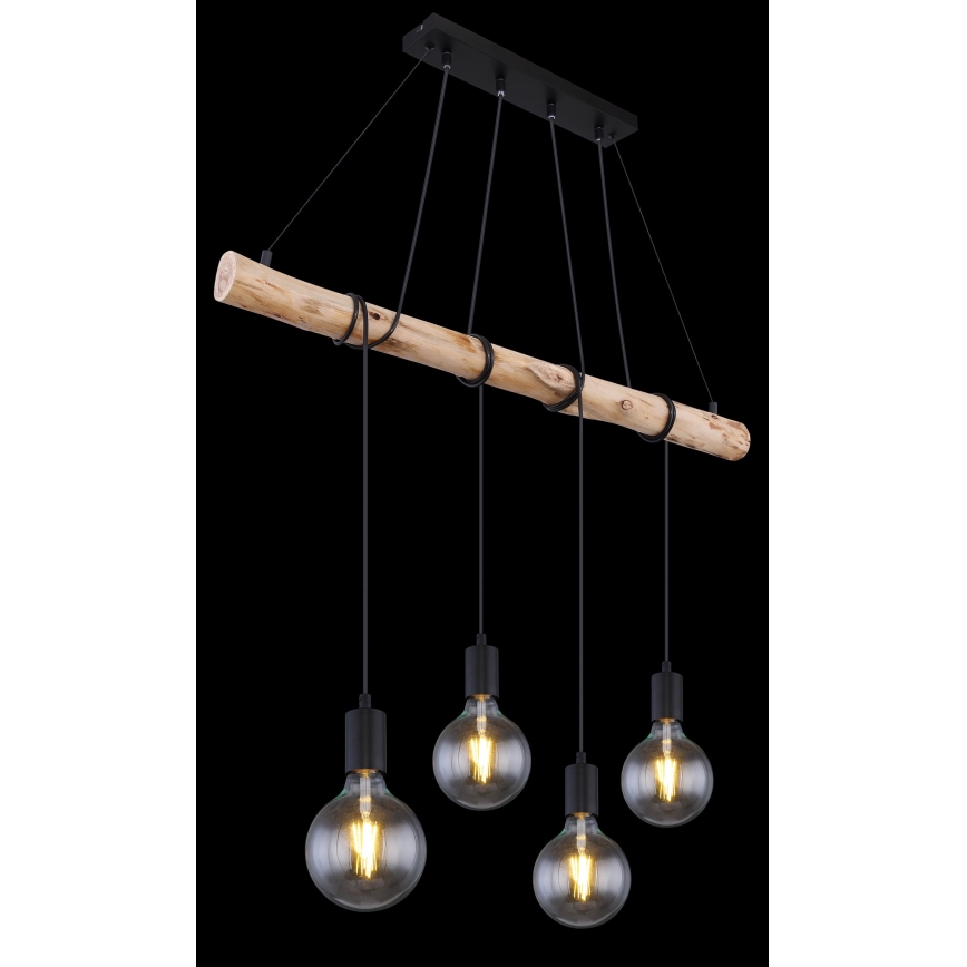 Globo - Lampadario su filo 4xE27/60W/230V
