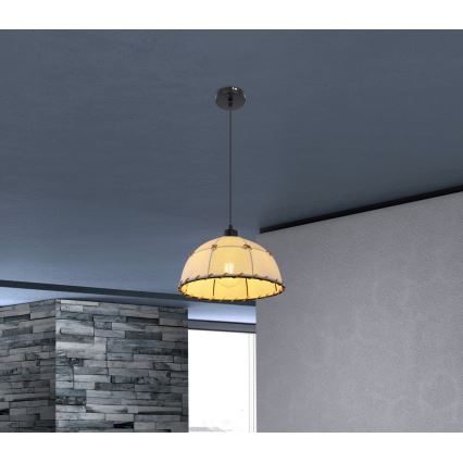 Globo - Lampadario su filo 1xE27/60W/230V