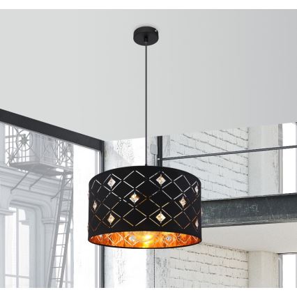 Globo - Lampadario su filo 1xE27/60W/230V
