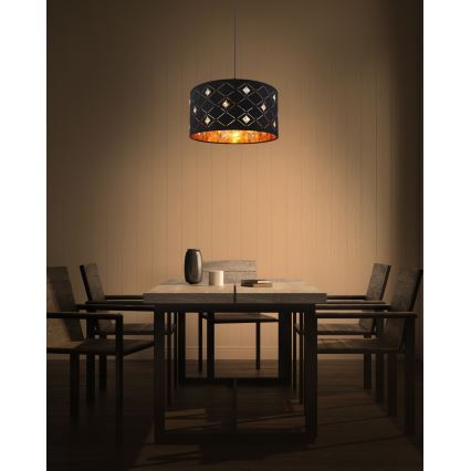 Globo - Lampadario su filo 1xE27/60W/230V