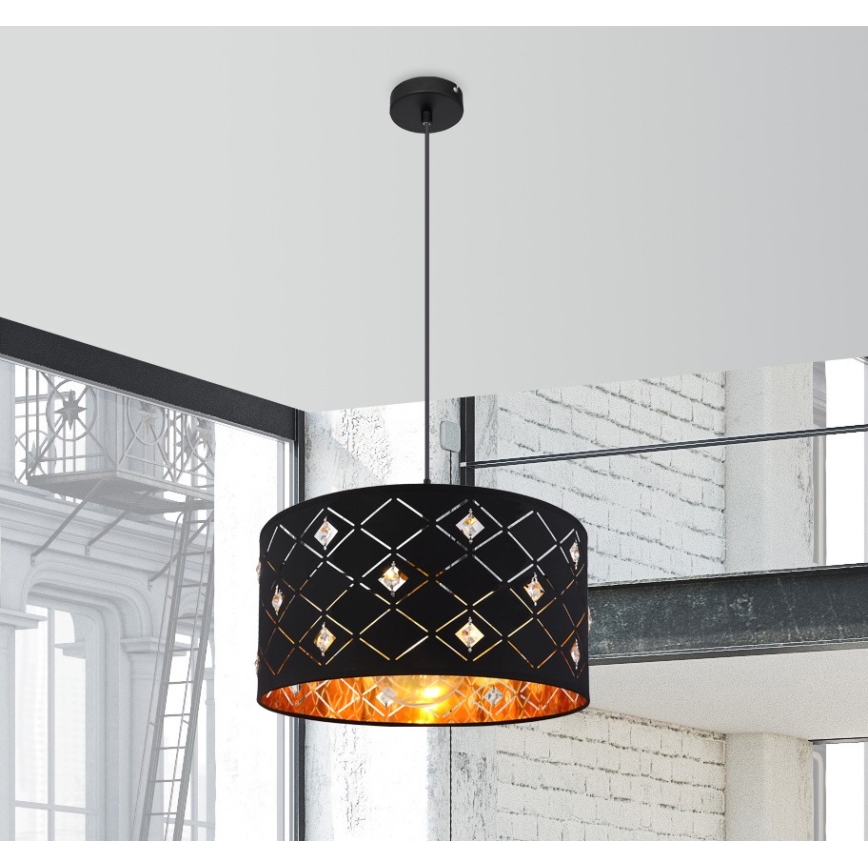 Globo - Suspension filaire 1xE27/60W/230V