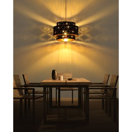 Globo 15448H1 - Suspension filaire ABBEY 1xE27/60W/230V
