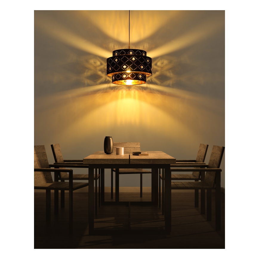 Globo 15448H1 - Suspension filaire ABBEY 1xE27/60W/230V