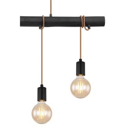 Globo 15459-4H - Lampadario a sospensione con filo LEO 4xE27/60W/230V