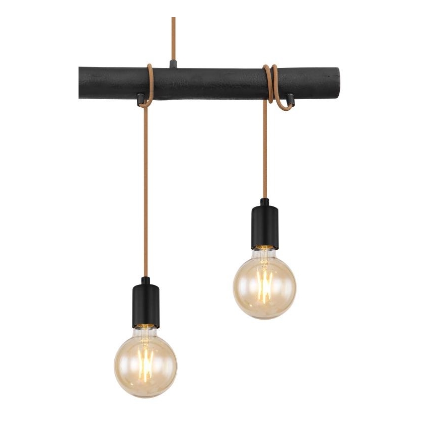Globo 15459-4H - Lampadario a sospensione con filo LEO 4xE27/60W/230V