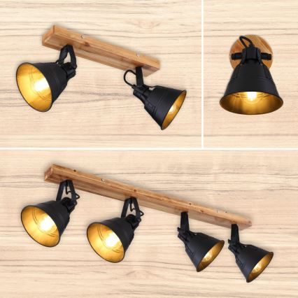 Globo - Spot mural 1xE27/60W/230V sapin