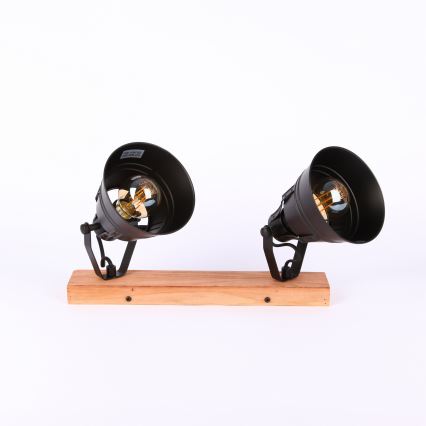 Globo - Spot 2xE27/60W/230V sapin