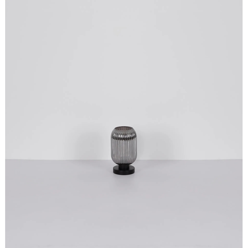 Globo - Lampada da tavolo 1xE27/40W/230V grigio