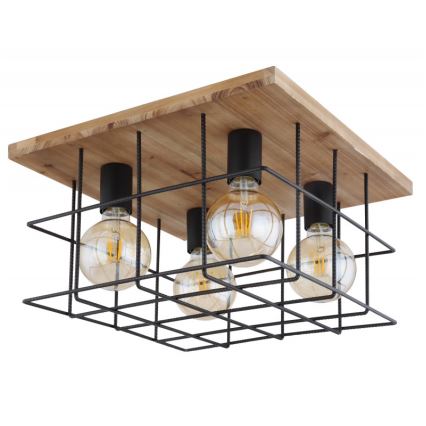 Globo - Deckenleuchte 4xE27/60W/230V
