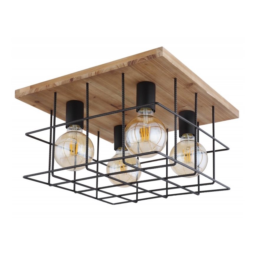 Globo - Deckenleuchte 4xE27/60W/230V