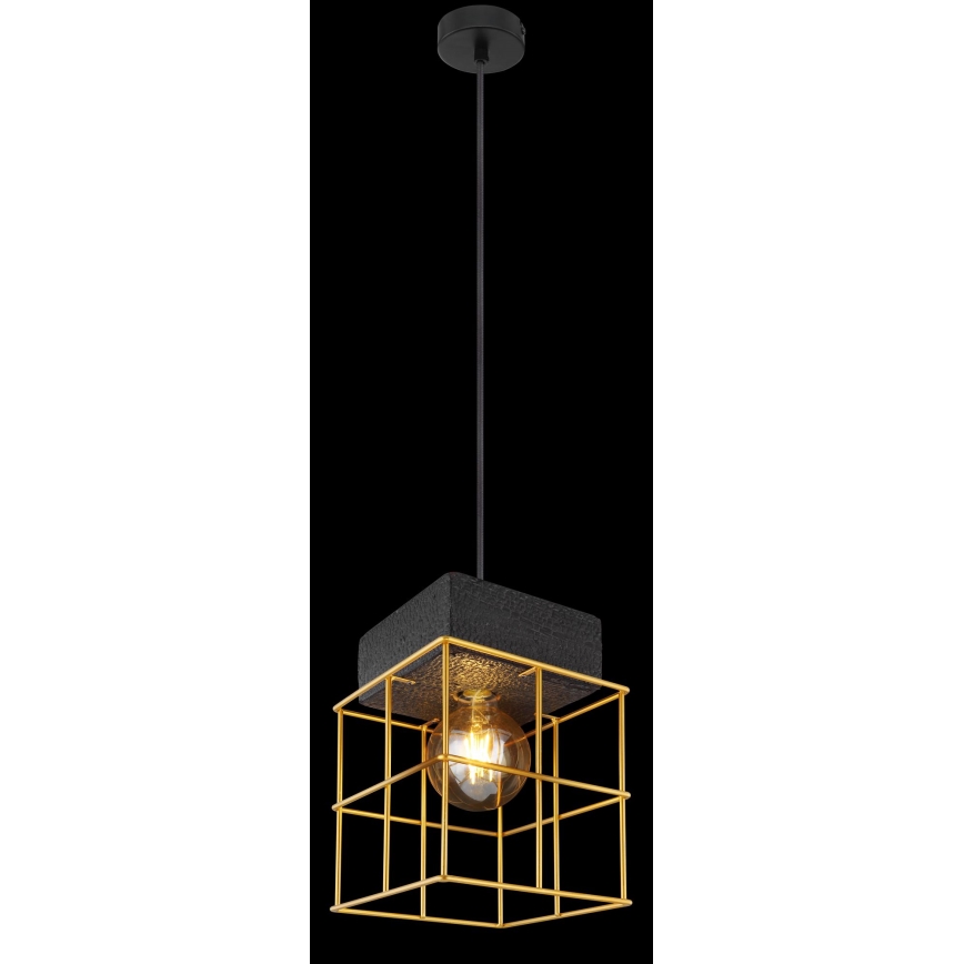 Globo - Hängeleuchte an Schnur 1xE27/60W/230V