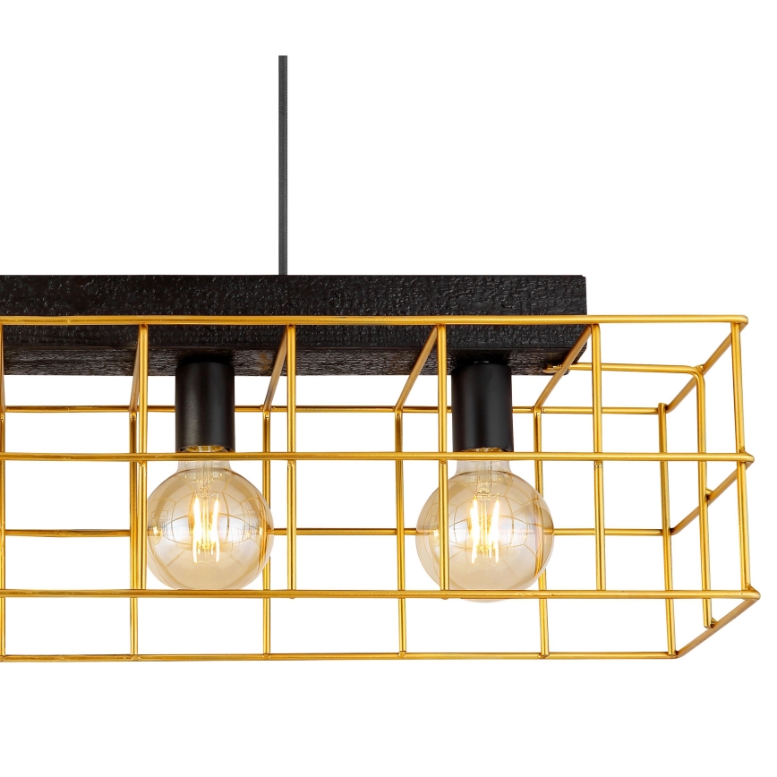 Globo - Lampadario a sospensione con filo 4xE27/60W/230V