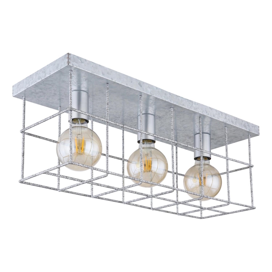 Globo 15530Z-3D - Deckenleuchte MERRIL 3xE27/60W/230V