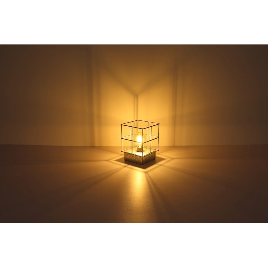 Globo 15530ZT - Lampada da tavolo MERRIL 1xE27/60W/230V