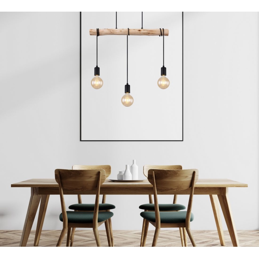 Globo - Deckenleuchte an Kabel 3xE27/60W/230V