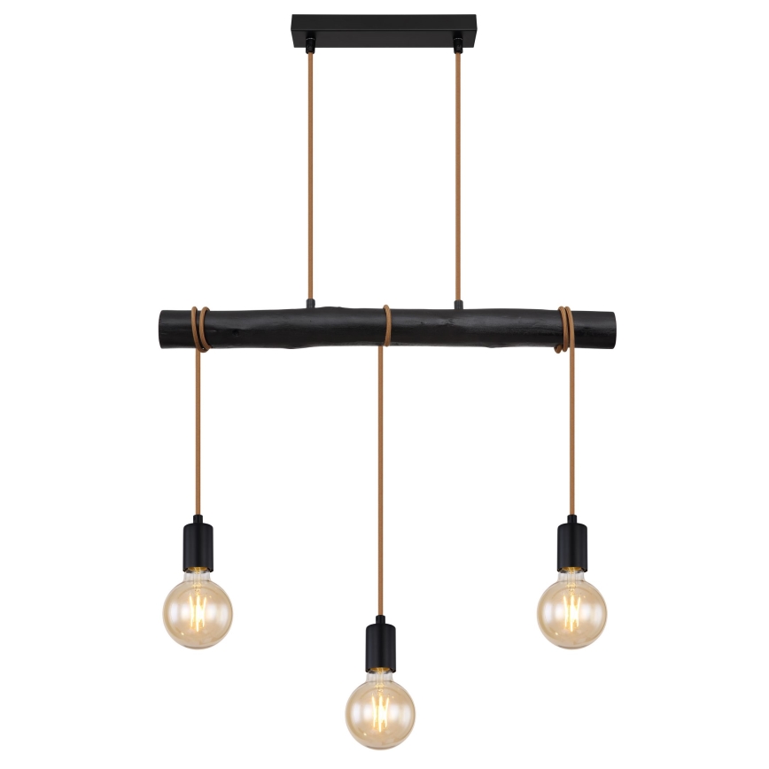 Globo - Hängeleuchte an Schnur 3xE27/60W/230V