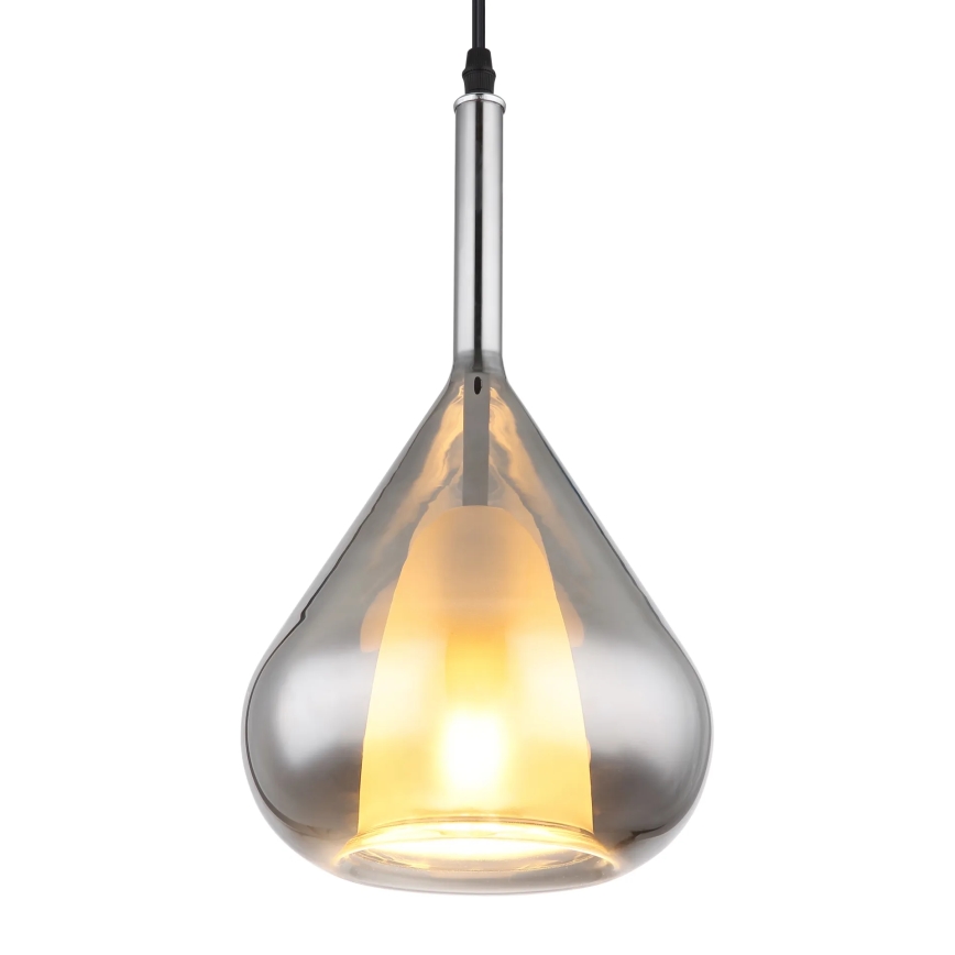 Globo - Hängeleuchte 1xE27/60W/230V d 20 cm schwarz