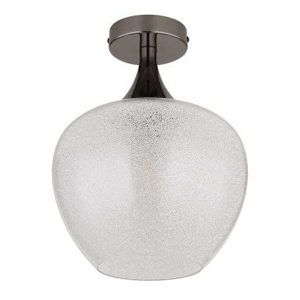Globo - Plafoniera 1xE27/40W/230V bianco/antracite