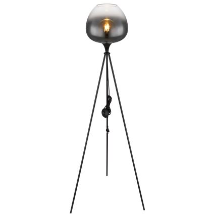 Globo - Lampada da terra 1xE27/60W/230V nera