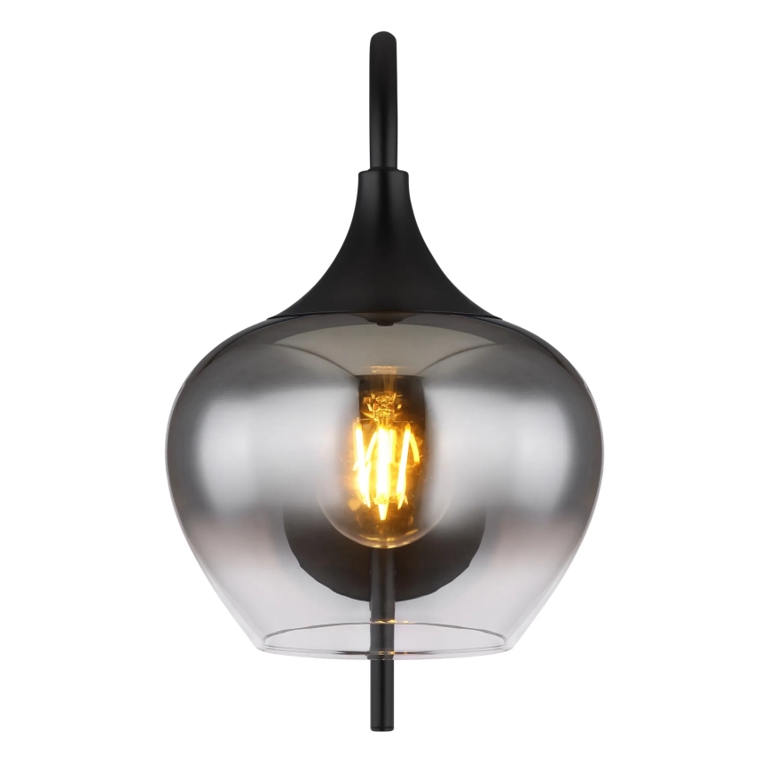 Globo - Wandleuchte 1xE27/40W/230V schwarz