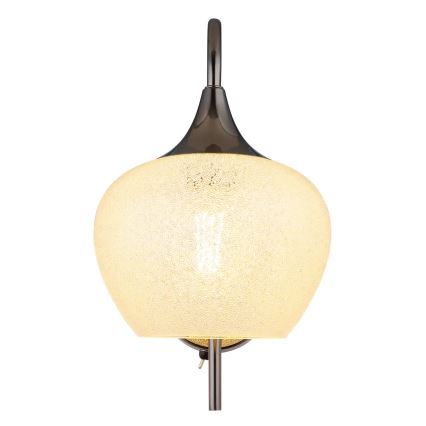 Globo - Applique 1xE27/40W/230V bianco/antracite