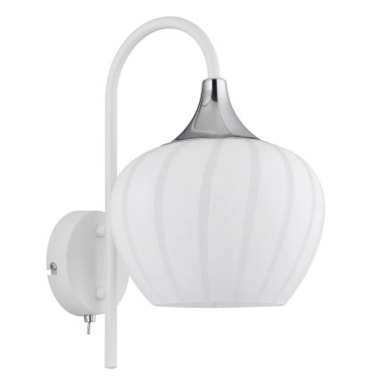 Globo - Wandleuchte 1xE27/40W/230V weiß