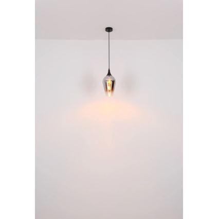 Globo - Hängeleuchte 1xE27/60W/230V d 18 cm kupfern