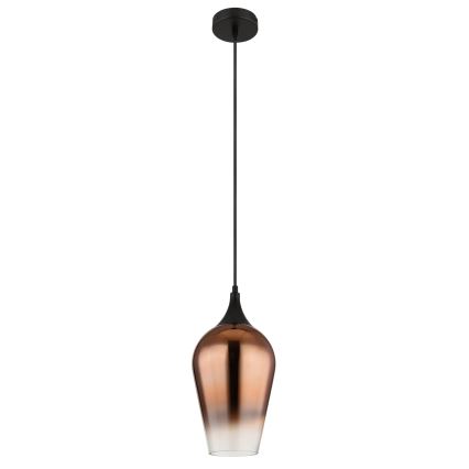 Globo - Hängeleuchte 1xE27/60W/230V d 18 cm kupfern