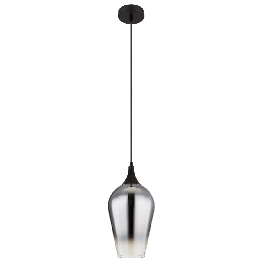 Globo - Hängeleuchte 1xE27/60W/230V d 18 cm schwarz