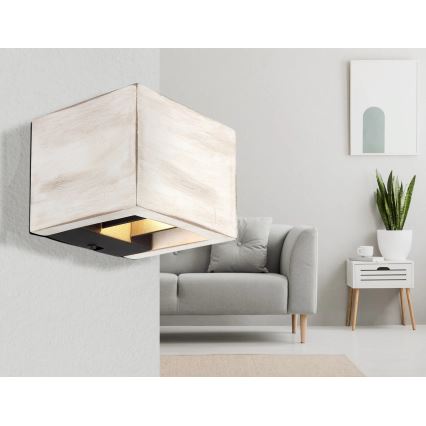 Globo - Applique a LED LED/8W/230V color crema